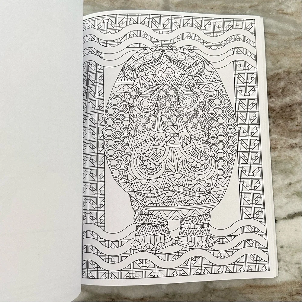 New Adult Coloring Book - Animals - Timeless Creations Creatures Of Beauty